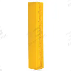 APPROVED VENDOR Column Protector: 9 in, 9 in, 9 in, 9 in, Square, 9 in Compatible Column Dia, Vinyl (MPN V-PAD-S-69-Y). Key specifications — Color: Yellow; Maximum Compatible Column Length: 9 in; Minimum Compatible Column Length: 9 in; Brand: APPROVED VENDOR; Material: Vinyl.