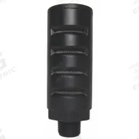 SPEEDAIRE Silencer Muffler: 3/8 in NPT, 1 1/8 in Hex Size, Nylon, Mesh SST, 150 psi Max Op Pressure (MPN 1EJW2). Key specifications — attr124412: SPEEDAIRE; attr124422: Mesh SST; attr124426: Nylon.