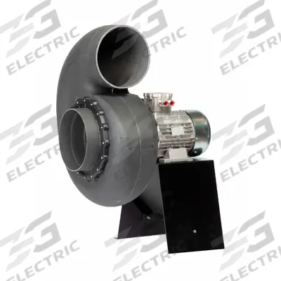 PLASTEC Blower: 14 5/8 in Wheel Dia, Direct Drive, Includes Drive Pack, 7 1/2 hp - Corrosion-Resistant Haz-Location Direct-Drive Blowers