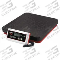 RUBBERMAID COMMERCIAL PRODUCTS Industrial Bench Scale: 12 1/4 in x 12 1/4 in, Not IP Rated, Steel (MPN FG404088). Key specifications — Readability: 1 oz; Brand: RUBBERMAID COMMERCIAL PRODUCTS; Weighing Surface Material: Steel.