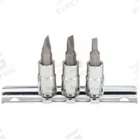 WESTWARD Socket Bit Set: 1 - 25 Pieces, 1/4 in Drive Size, 8 Pieces, 4 mm to 6 mm Tip Size Range (MPN 54TN90). Key specifications — attr1216280: Fixed Insert; attr1216283: WESTWARD; attr1225718: 4 mm to 6 mm; attr1227491: 1/4 in.