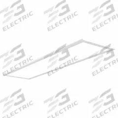 COLUMBIA LED Flat Panel: 4 ft Lg, 1 ft Wd, 2,750 lm_3,300 lm_4,400 lm, 3500K/4000K/5000K, 38 W (MPN CBT14-A-LSCS-EDD-2PK). Key specifications — attr1261884: 120 to 277V AC; attr1261878: COLUMBIA; attr1261883: 2 Lamp T8; attr1261870: 4000K; attr1261880: Yes.