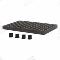 ADD-A-LEVEL Work Platform Base: 36 in Overall Lg, 24 in Overall Wd, 2.9 in Overall Ht, HDPE (MPN A3624BG). Key specifications — Color: Black; Stacking: Stackable; Compatible with Grainger Part Number: 38GL51; Compatible with Manufacturer Model Number: M23780; Included Components : Rubber Feet; Material: HDPE; Tread Type: Antifatigue Mat; Brand: ADD-A-LEVEL.