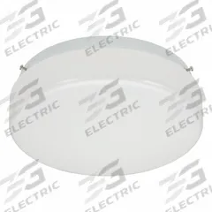 LED Flush Mount: 11 in Dia, White, 3 in Ht, 1,500 lm, 2700K/3000K/3500K/4000K/5000K, 17 W, 120V AC (MPN C2F11L5AJUDWH). Key specifications — Voltage: 120V AC; Brand: AFX INC.; For Bulb Type: Integrated LED; Includes Bulb: Yes; Color Temperature: 3500K; Housing Finish/Color (Broad): White.