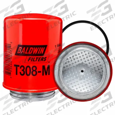 BALDWIN FILTERS Oil Filter: T308-M, 2 3/4"-5 1/2 Thread Size, 4 7/8 in Overall Ht, Oil - Spin-On Oil Filters with Male Head