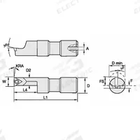 WIDIA Indexable Boring Bar: SSOI5001000250R (MPN 2822850). Key specifications — attr257292: SSOI5001000250R.
