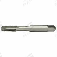 CLEVELAND Spiral Point Tap: #12-24 UNC, H3 / 2B, 2 Flute, Bottoming Chamfer, High Speed Steel (MPN C83078)
