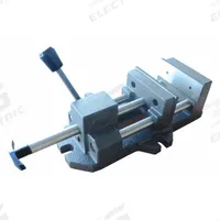DAYTON Machine Vise: 8 in Jaw Face Wd, 8 in Max Jaw Opening, 1 5/8 in Throat Dp, Smooth Face (MPN 4YG29). Key specifications — Brand: DAYTON.