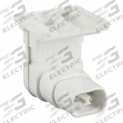 LEVITON Lampholder: Lamp Holder, Recessed Double Contact (R17d), 1 3/4 in Overall Lg, 660 W Watt (MPN 13550-NW). Key specifications — attr234509: Recessed Double Contact (R17d); attr234515: 600V AC; attr327041: Lamp Holder; attr239872: LEVITON; attr234516: White; attr234535: Pedestal Type with Plunger Ends.