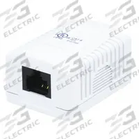 MONOPRICE Surface Mount Box: Keystone, Keystone Wall Mount, 1 Ports, White, Wall Mount, 7092. Key specifications — Brand: MONOPRICE; Color: White.