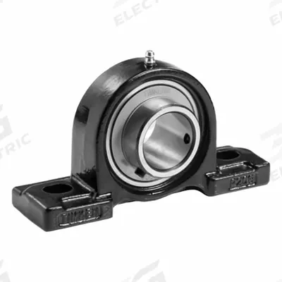 TIMKEN Pillow Block Bearing: 2 1/8 in Bore, Cast Iron, Set Screws, 2 1/2 in Shaft Ht - General Purpose Pillow Block Ball Bearings