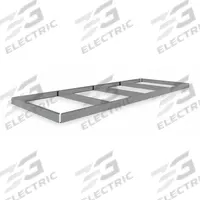 TENNSCO Shelf: 96 in x 36 in, 1,600 lb Load Capacity, Gray, Shelf (MPN ZKH-9636). Key specifications — Includes: Beams; Shelf Configuration: Single Straight; Color: Gray; Frame Material: Steel; Brand: TENNSCO; Frame Finish: Zinc Plated; Product Type: Shelf.