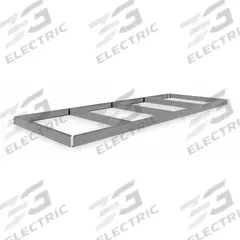 TENNSCO Shelf: 96 in x 36 in, 1,600 lb Load Capacity, Gray, Shelf (MPN ZKH-9636). Key specifications — Includes: Beams; Shelf Configuration: Single Straight; Color: Gray; Frame Material: Steel; Brand: TENNSCO; Frame Finish: Zinc Plated; Product Type: Shelf.