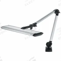 WALDMANN Task Light: LED, Plug, Articulating, 30.9 in Arm Reach, 2,300 lm Max Brightness, 30 W, IP20 (MPN 113736000-00809773). Key specifications — attr565483: LED; attr565453: WALDMANN; attr565455: 30 W; attr565457: Silver; attr565462: Plug; attr565488: 100 to 240V AC.