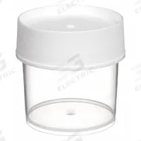 APPROVED VENDOR Laboratory Jar: Polypropylene, Polypropylene, 4 fl oz, 64 mm Body Dia, 72 mm Ht (MPN 32V496). Key specifications — Brand: APPROVED VENDOR; Clarity: Clear; Closure Included: Yes; Pre-Cleaned: None.