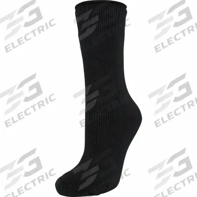 SOFSOLE Socks: Crew, Women's, Black, Acrylic/Polyester, M, 10 For Women's Shoe Size - Max - Thermal Work Socks