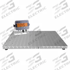 B-TEK Floor Scale: 10,000 lb Wt Capacity - Imperial, 2 lb Readability, Floor Scale, 60 in x 60 in (MPN BT-F-6060S-I-2). Key specifications — Weighing Units: oz; Platform Material: Stainless Steel; Connection Ports: RS-233; Brand: B-TEK; Readability: 2 lb.