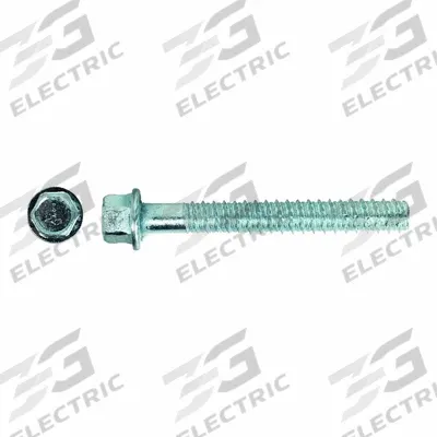 RED HEAD Screw Anchor: 5 1/2 in Overall Lg, 3/4 in Dia, Steel, External Hex, Hex - Heavy-Duty Hex-Head Screw Anchors