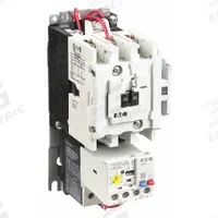 EATON NEMA Magnetic Motor Starter: Non-Reversing, 3 Poles, NEMA Size 1, 27 A, 480V AC Coil (MPN AN19DN0C5E020). Key specifications — Brand: EATON; Auxiliary Contact Form: 1NO; Coil Voltage: 440/480V AC; Phase: Three; Operator: None; Operator Controls: None; Auxiliary Contacts Included: 1NO; Signaling Features: Pilot Light.