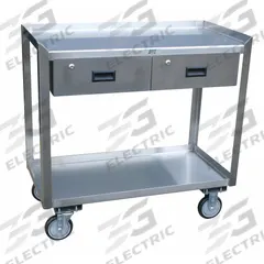 JAMCO Corrosion-Resistant Stainless Steel Mobile Workstation: Fixed Ht, 36 in x 18 in (MPN YR136U500). Key specifications — Brand: JAMCO.