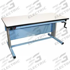 PRO-LINE Workbench: Adj Ht, Laminate, 60 in x 30 in, 330 lb Overall Load Capacity, Blue (MPN EL6030C-L14). Key specifications — Brand: PRO-LINE.