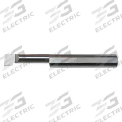 MICRO 100 Boring Bar: Boring, 5/16 in Shank Dia., Bright (Uncoated), 0.1340 in Center to Cutting Tip (MPN BBL-2901250)