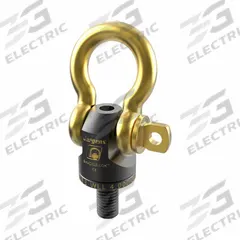 JERGENS Hoist Ring: Shackle Included, M16-2.00, Max. 4,185 lb, Lifting/Pulling, Pivot/Swivel, Metric (MPN 24455). Key specifications — Brand: JERGENS; Thread Size: M16-2.00; Operation: Lifting.