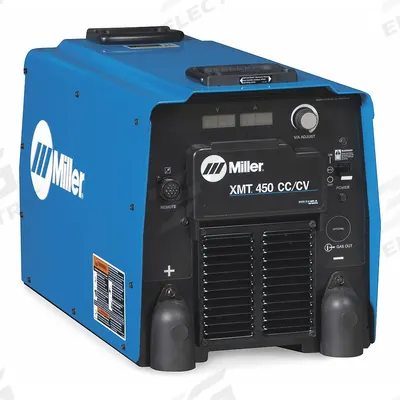 MILLER ELECTRIC Multiprocess Welder: XMT 450 CC/CV, DC - Miller XMT