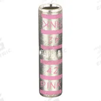 THOMAS & BETTS Open Barrel Splice: 1/0 AWG Wire Size, Pink Code, 2 in, Copper Barrel, 42 Die (MPN 54809). Key specifications — Die Code: 42; Brand: THOMAS & BETTS; Color Code: Pink.