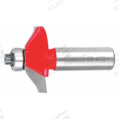 FREUD Roman Ogee Cut Profile Router Bit: Fractional Inch, Carbide, 1 1/2 in Cutter Dia. - Roman Ogee Profile Router Bits