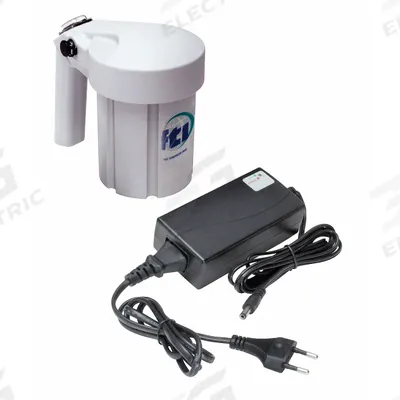 FINISH THOMPSON Electric Drum Pump Motor: Cordless Battery, 1/8 hp HP, 12 V DC - General Purpose Cordless Drum Pump Motors