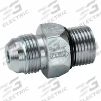 PARKER Hydraulic Check Valve: 3,000 psi, 75 gpm, 1 5/16 in, JIC 37° Flare (MPN DT-1000-MFMO-5). Key specifications — Body Material: Steel; Outlet Connection Type: SAE O-Ring Boss; Brand: PARKER; Inlet Connection Type: JIC 37° Flare.