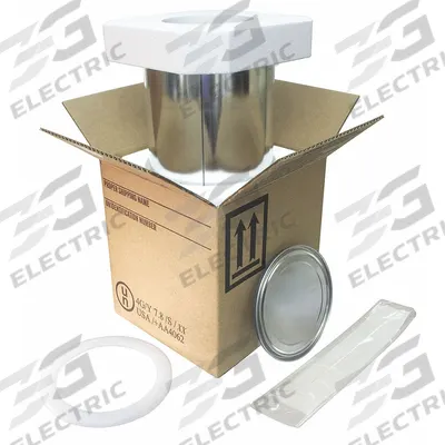 BERLIN Hazardous Material Shipping Kit: 8 1/2 in x 8 1/2 in x 9 1/4 in, 4G/Y7.8/S - Paint Can Shipping Kits