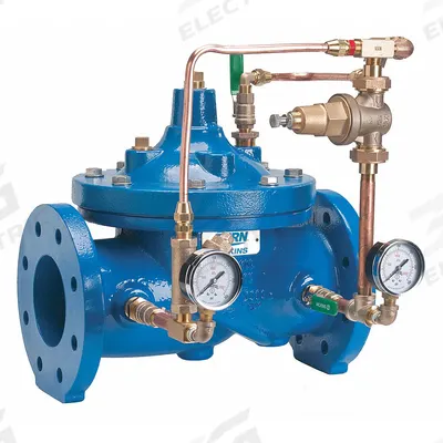 ZURN WILKINS Automatic Control Valve: 4 in Nominal Pipe Size, Flanged - Automatic Control Pressure Regulators