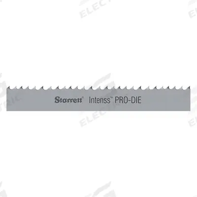 STARRETT Band Saw Blade: Bi-Metal, Intenss(TM) PRO-DIE, 14 ft 9 in, Hook Cutting Edge - Stainless Steel & Hard Alloy Cutting Blades