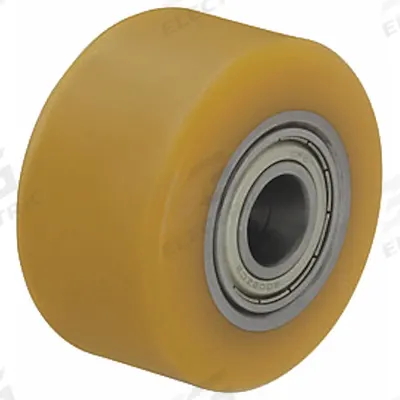 APPROVED VENDOR Caster Wheel: 3 1/8 in Wheel Dia., 1 5/8 in Wheel Wd, Polyurethane, Steel - Polyurethane Tread on Steel Core Wheels