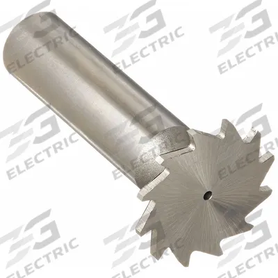 KEO Narrow Keyseat Cutter: High Speed Steel, Straight Tooth, 7/8" Dia, 9/64" Thick - High-Speed Steel Keyseat Milling Cutters