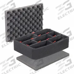 PELICAN Protective Equipment: 33 1/4 in x 12 1/4 in, 1/2 in Foam Thick, Steel (U-Pin), 2 Inserts (MPN 1450TPKIT). Key specifications — attr1188295: 1450; attr1188298: PELICAN; attr1189912: 20FZ36.