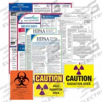 COMPLYRIGHT Labor Law Poster: OK, English, Plastic, 24 in x 24 in, Federal and State Labor Law (MPN E50ORHLTH). Key specifications — State/Province: OK; Language: English.