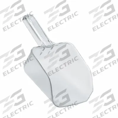 RUBBERMAID COMMERCIAL PRODUCTS Scoop: NSF Certified, FDA Compliant, Clear - Kitchen Scoops