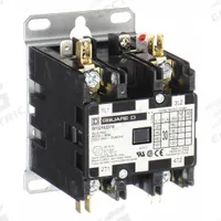 SQUARE D Definite Purpose Magnetic Contactor: 2 Poles, 208-240V AC, 30 A, Non-Reversing (MPN 8910DPA32V09). Key specifications — Brand: SQUARE D; Coil Voltage: 220/208-240V AC; Contactor Style: HVACR Definite Purpose Contactor; Terminal Connection Type: Screw Clamp Terminals; Maximum Voltage Rating: 600V AC; Series: 8910 Series Type DPA; Phase: Single; Main Pole Contact Form: 2NO.