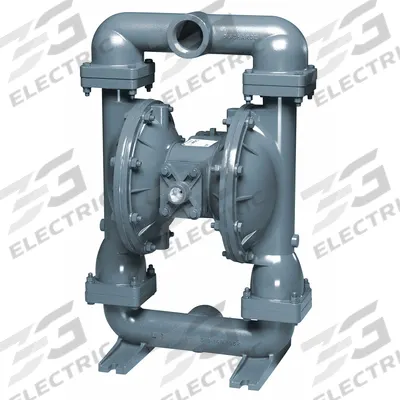 SANDPIPER Double Diaphragm Pump: 316 Stainless Steel Body, 2 in, NPT Connection, 200 gpm - Stainless Steel Housing AODD Pumps