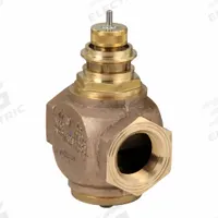 Hydronic Globe Valve: 2-Way, 28.9 CV Flow, 1 1/2 in Female NPT, Bronze Body, Stainless Steel Stem (MPN VG7441RT). Key specifications — Manufacturer Part Number: VG7441RT; Brand: JOHNSON CONTROLS; Seat Material: Brass; Specific Valve Action: Stem Up to Close.