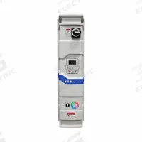 EATON Variable Frequency Drives: In Phase Three, Out Phase Three, 30 hp, 40 A Output Current - Max (MPN EHB0404E1KU0E20000). Key specifications — Style: Enclosed HVAC Drive with Bypass; Color: White; Output Phase: Three.