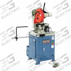BAILEIGH INDUSTRIAL Cold Saw: Semi-Auto, 14 in Blade Dia. - English, 356 mm Blade Dia. - Metric (MPN CS-355SA). Key specifications — attr1255339: 220V AC; attr1255338: BAILEIGH INDUSTRIAL.