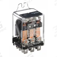 SCHNEIDER Enclosed Power Relay: Surface (Side Flange) Mounted, 20 A Current Rating, 24V AC, 3PDT (MPN 389FXCXC1-24A). Key specifications — Brand: SCHNEIDER; Base Type: Octal; Electrical Connection: Quick-Connect; Manufacturer Part Number: 389FXCXC1-24A; Operating Current: 20 A at 250V AC (NO/NC); Series: 389F Power Series.