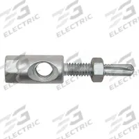 DEWALT Rod Hanger: 3/8 in Overall Dia, 2 in Overall Lg, 1/4 in Screw Size, Steel, Zinc Plated, 25 PK (MPN PFM227110N). Key specifications — Screw Size: 1/4 in; ICC Approved for Un-Cracked Concrete: No; Seismic Approved: No; Mount Type: Horizontal/Vertical; Brand: DEWALT; Compatible Material: Wood; ICC Approved for Cracked Concrete: No; System of Measurement: Inch.