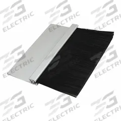 AMERICAN GARAGE DOOR SUPPLY Brush Seal: Straight, Nylon, 2 in Brush Lg, 3 ft_5 ft Composite Widths (MPN BNS22-8). Key specifications — Brush Material: Nylon; Includes: Self-Drilling Fasteners; Width Type: Staggered; Brand: AMERICAN GARAGE DOOR SUPPLY.