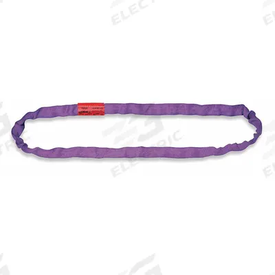 LIFT-ALL Roundsling: Type 5, Polyester, Polyester, 8 ft Sling Lg - Endless Round Slings