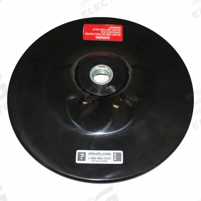 INGERSOLL RAND Sander Backing pad: 7 in Wd, Round, Adhesive-Backed, Medium, For 311A - Backing Pads for Power Sanders